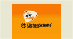 Desktop Screenshot of kuechenschotte.de